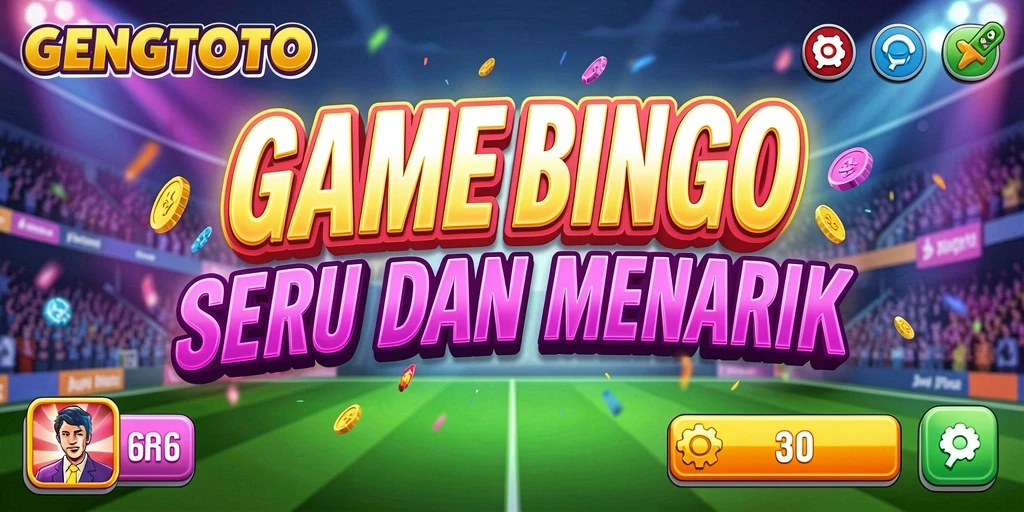 Tampilan gameplay seru dalam GENGTOTO yang penuh warna.
