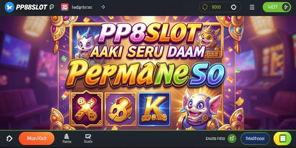 Tampilan gameplay PP88SLOT yang penuh aksi dan keberuntungan.